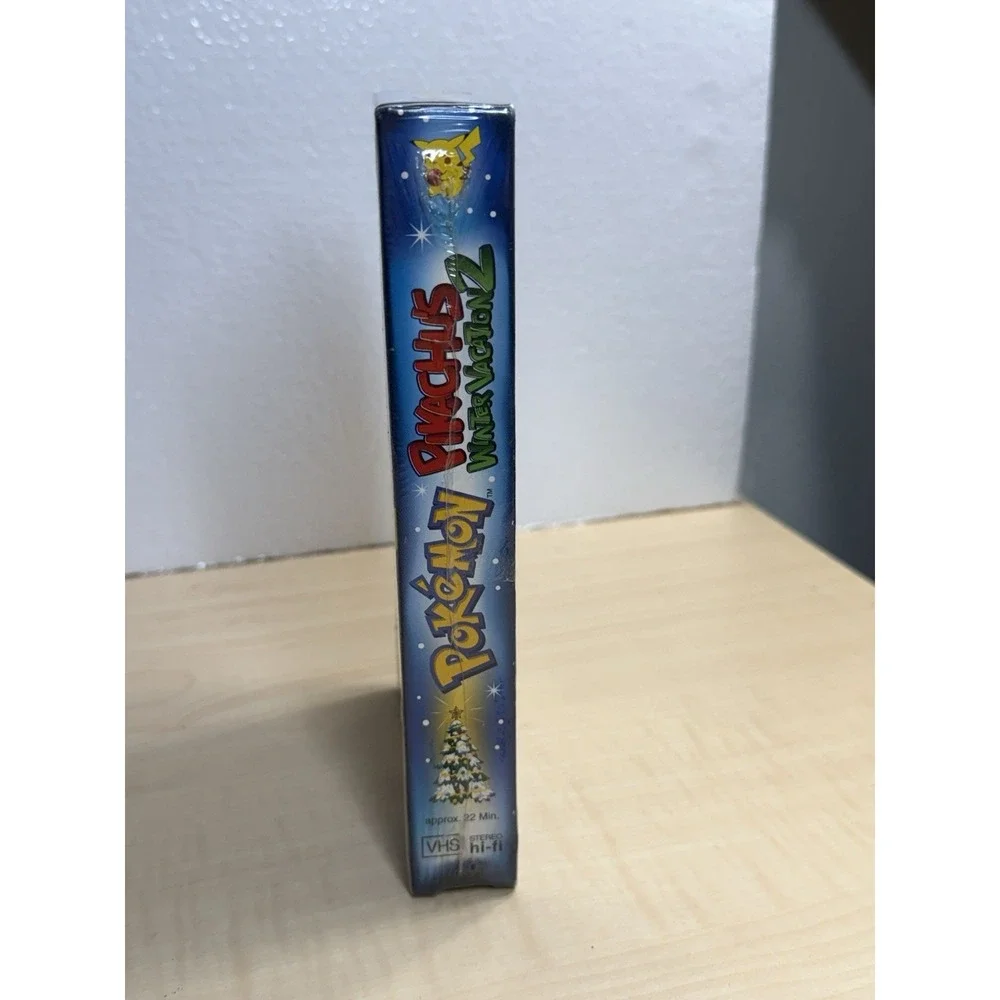Pokemon Pikachu's Winter Vacation 2 (VHS, 2000) SEALED Ultra Rare